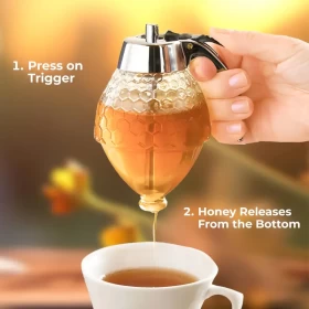 Honey Dispenser Syrup Jar 200ml