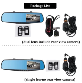 Car Front Mirror Camera