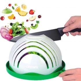 Salad Cutter Bowl Easy Salad Maker
