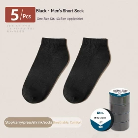 Disposable Compression Socks for Men Women  (5 Pairs)