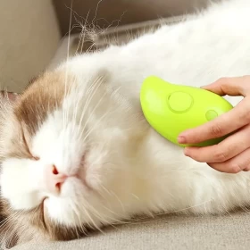 Pet Hair Brush Steam Refillable Sanitizer