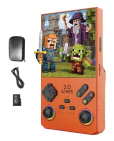 Porodo Gaming 4" Square Display Retro Handheld Game Console