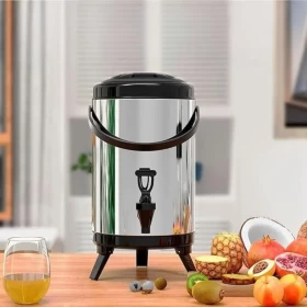 Stainless Steel Thermal Beverage Dispenser – 12L