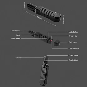 Video Recorder Camera Pen-Mini Voice Recorder-T189