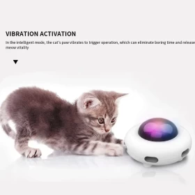 Pet Catching Training Toys Hunt USB Charging UFO