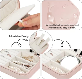 Travel Portable Jewelry Box Organizer